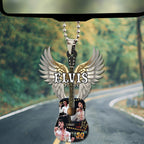 Elvis Presley Custom Shape 2-sided Acrylic Car Ornament – TANTN 9011