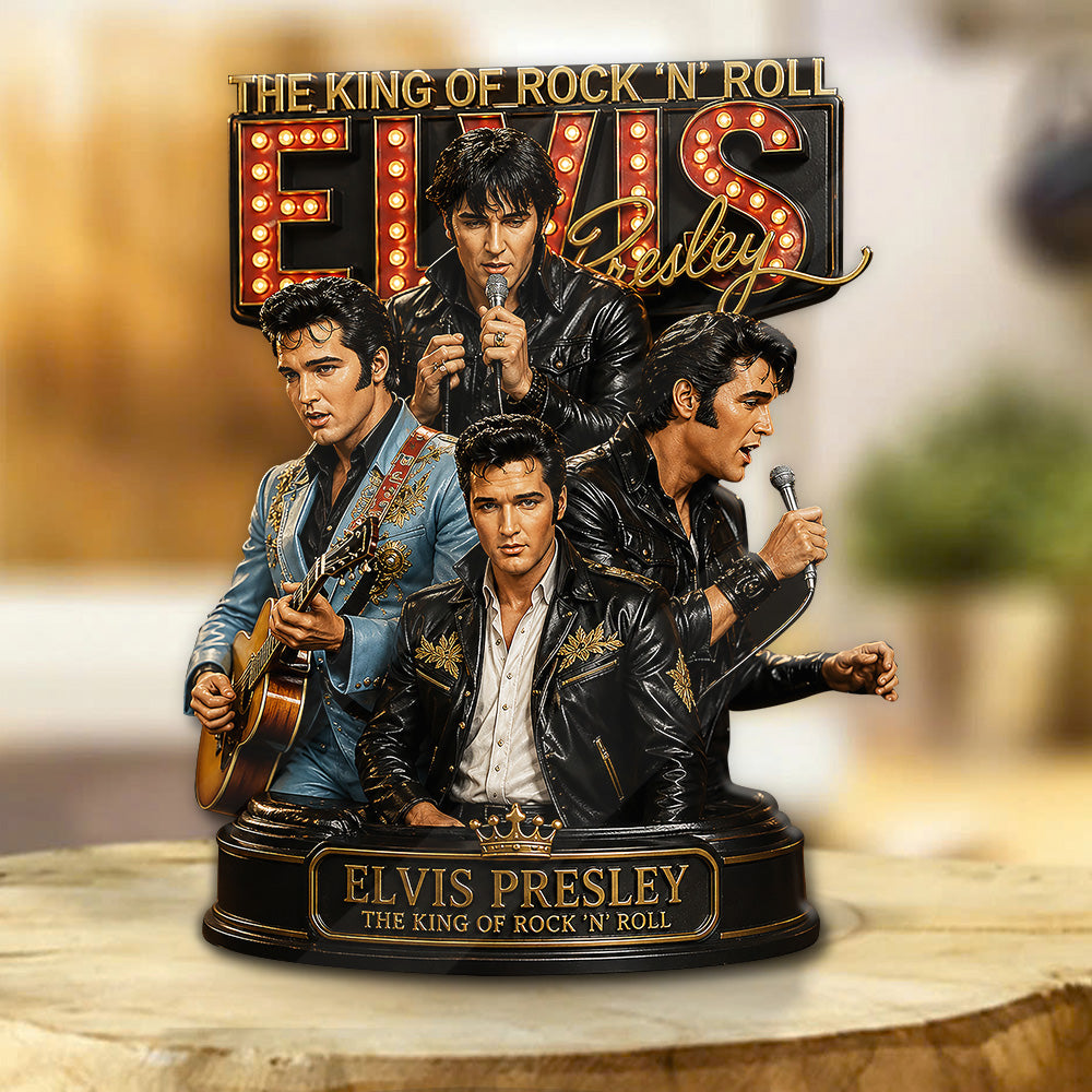 Elvis Presley Custom Shape Acrylic Plaque – GNE6640