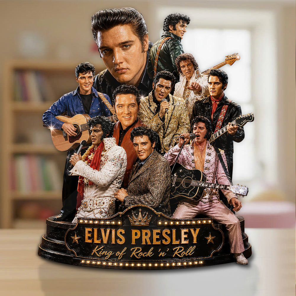 Elvis Presley Custom Shape Acrylic Plaque – GNE6643