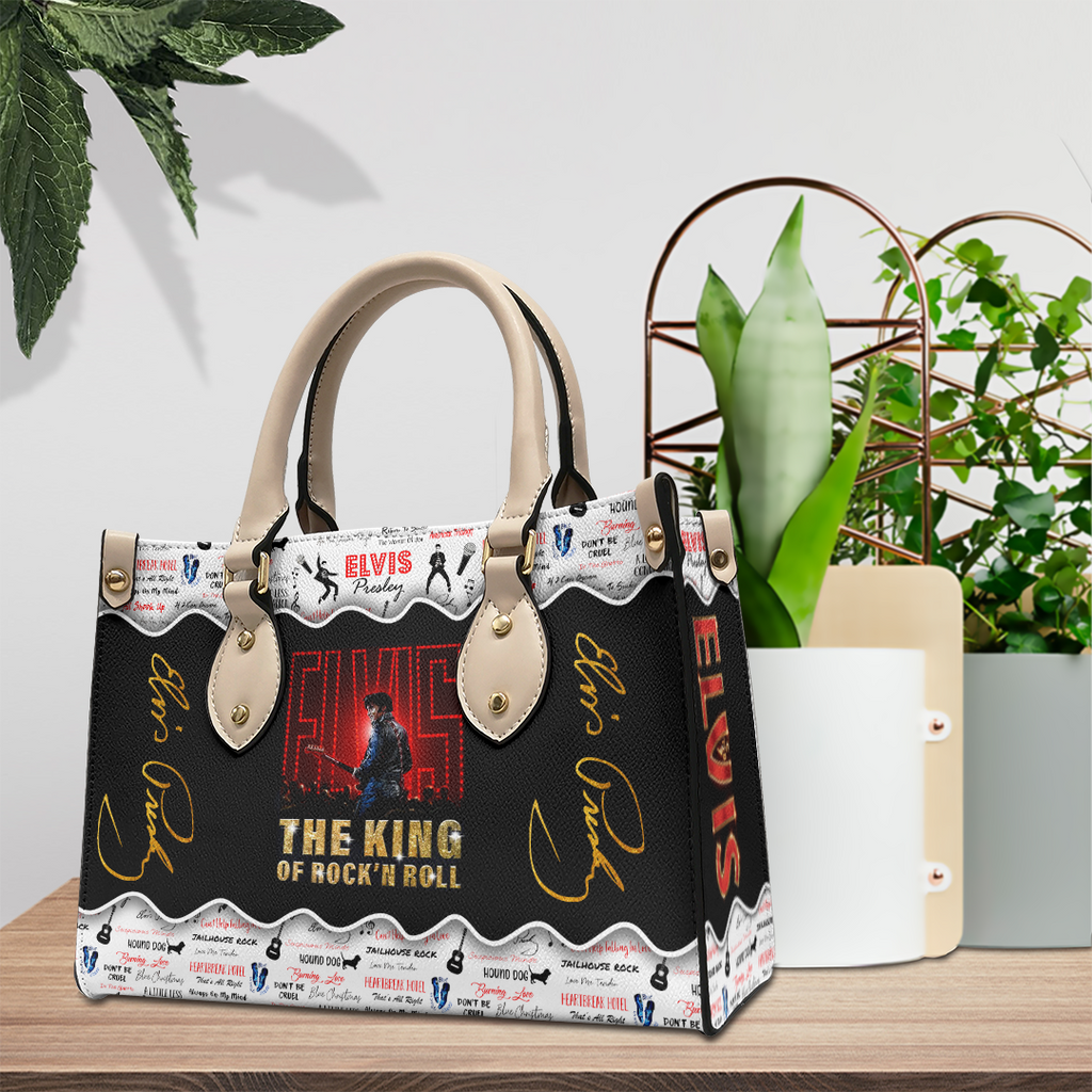 Elvis Presley Leather HandBag – HOATT 1175
