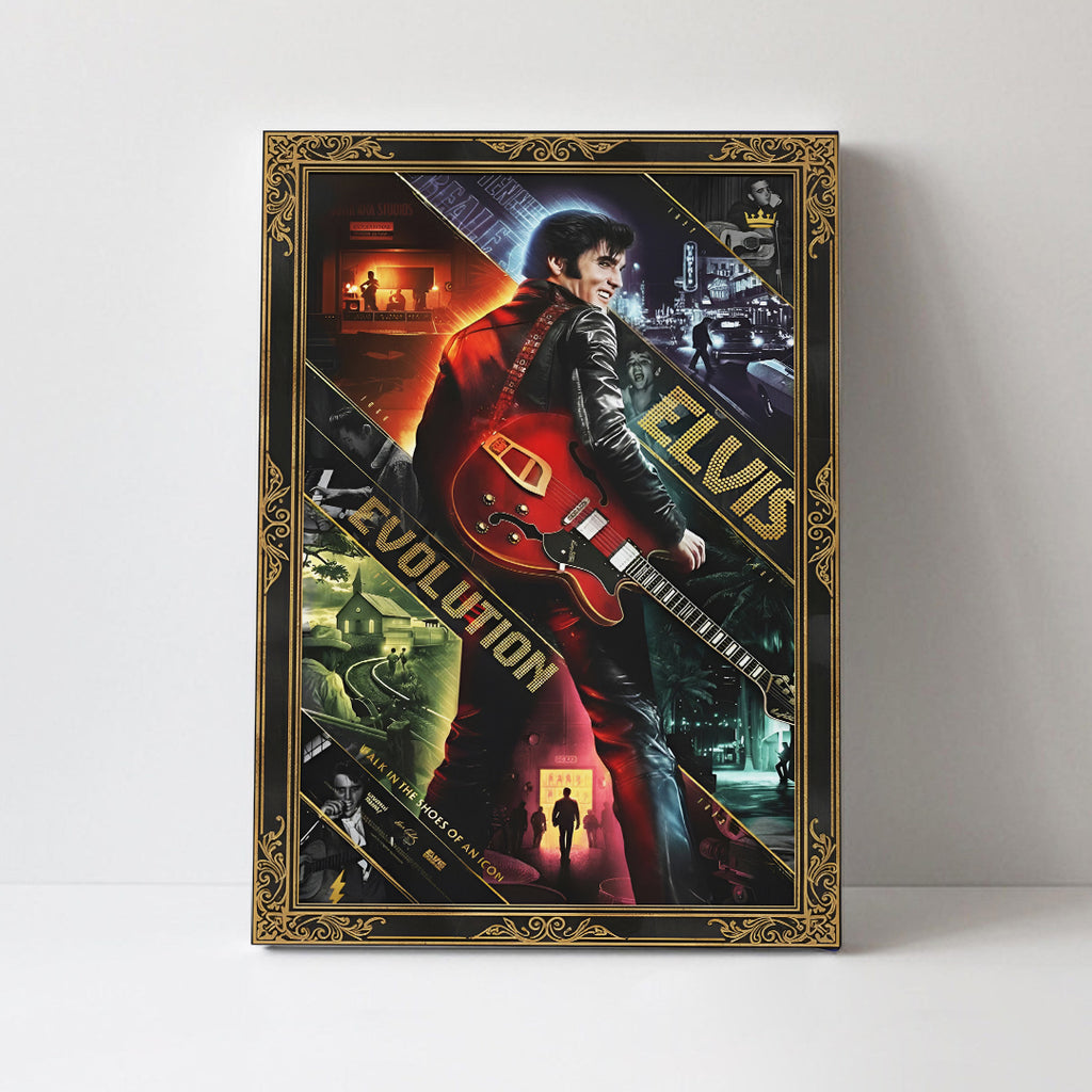 Elvis Presley Rectangle Canvas With Inner Frame – TMTHU2619