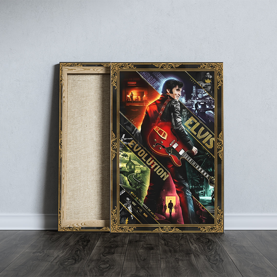 Elvis Presley Rectangle Canvas With Inner Frame – TMTHU2619