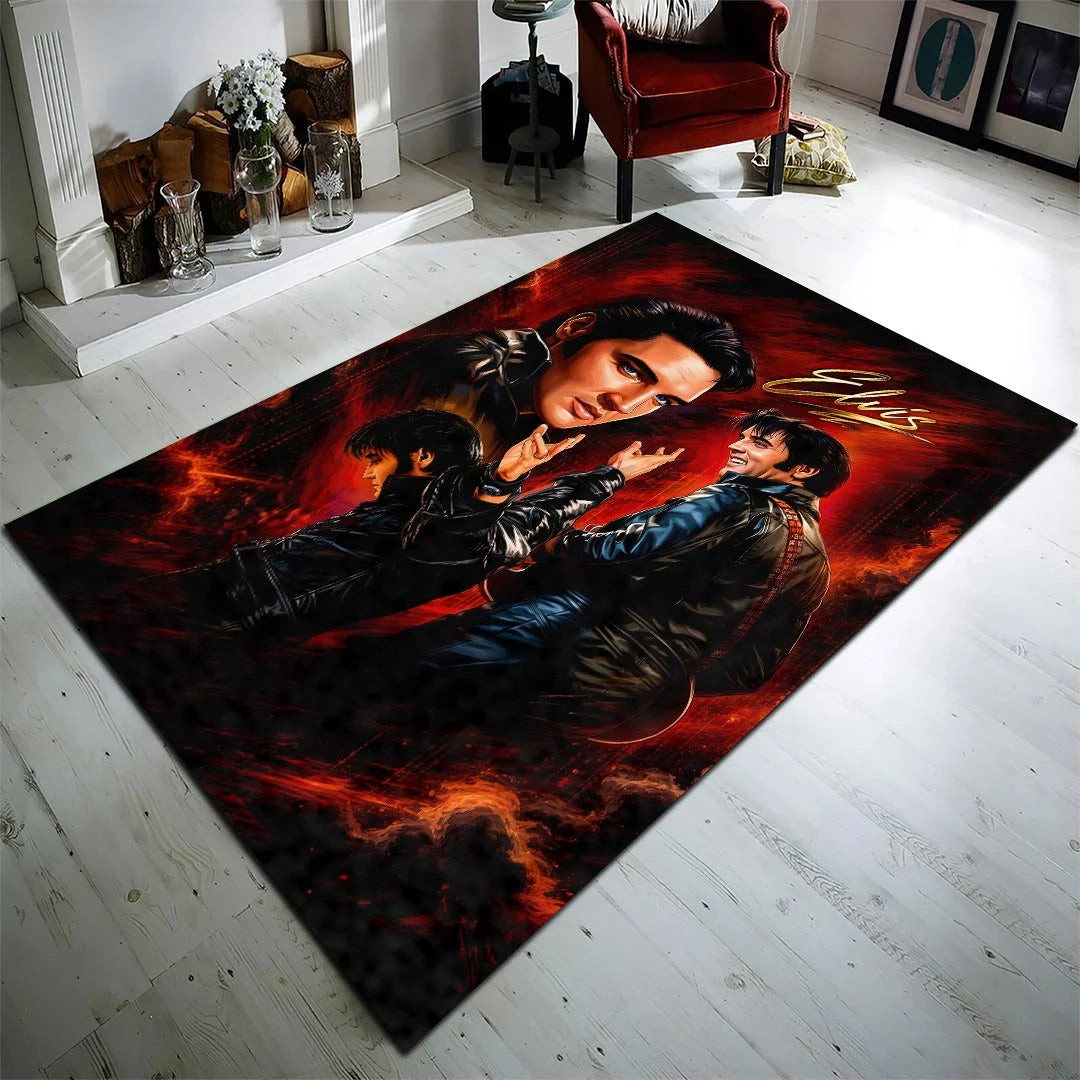Elvis Presley Rectangular Rug – HOATT21152