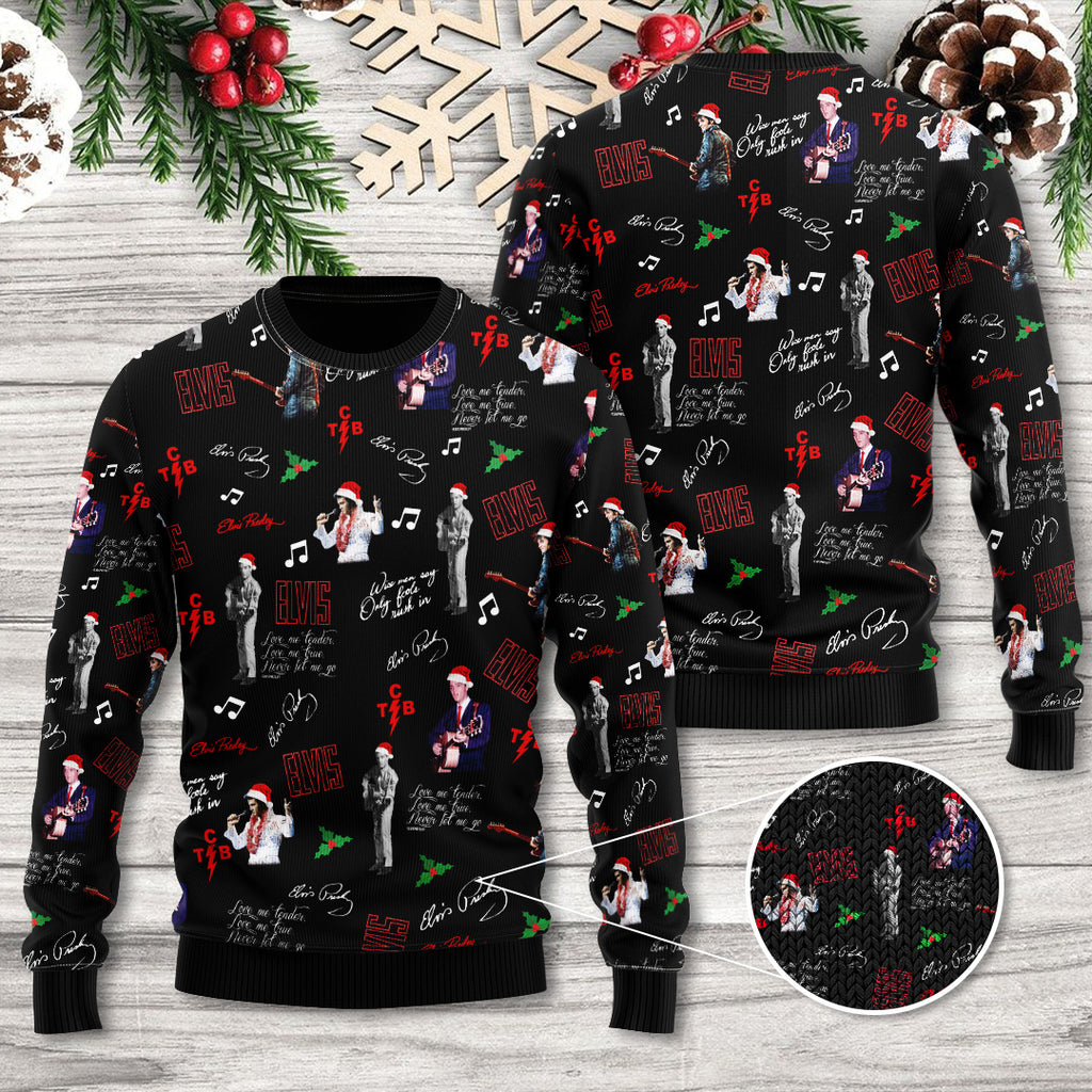 Elvis Presley Ugly Sweater – TANTN 8227