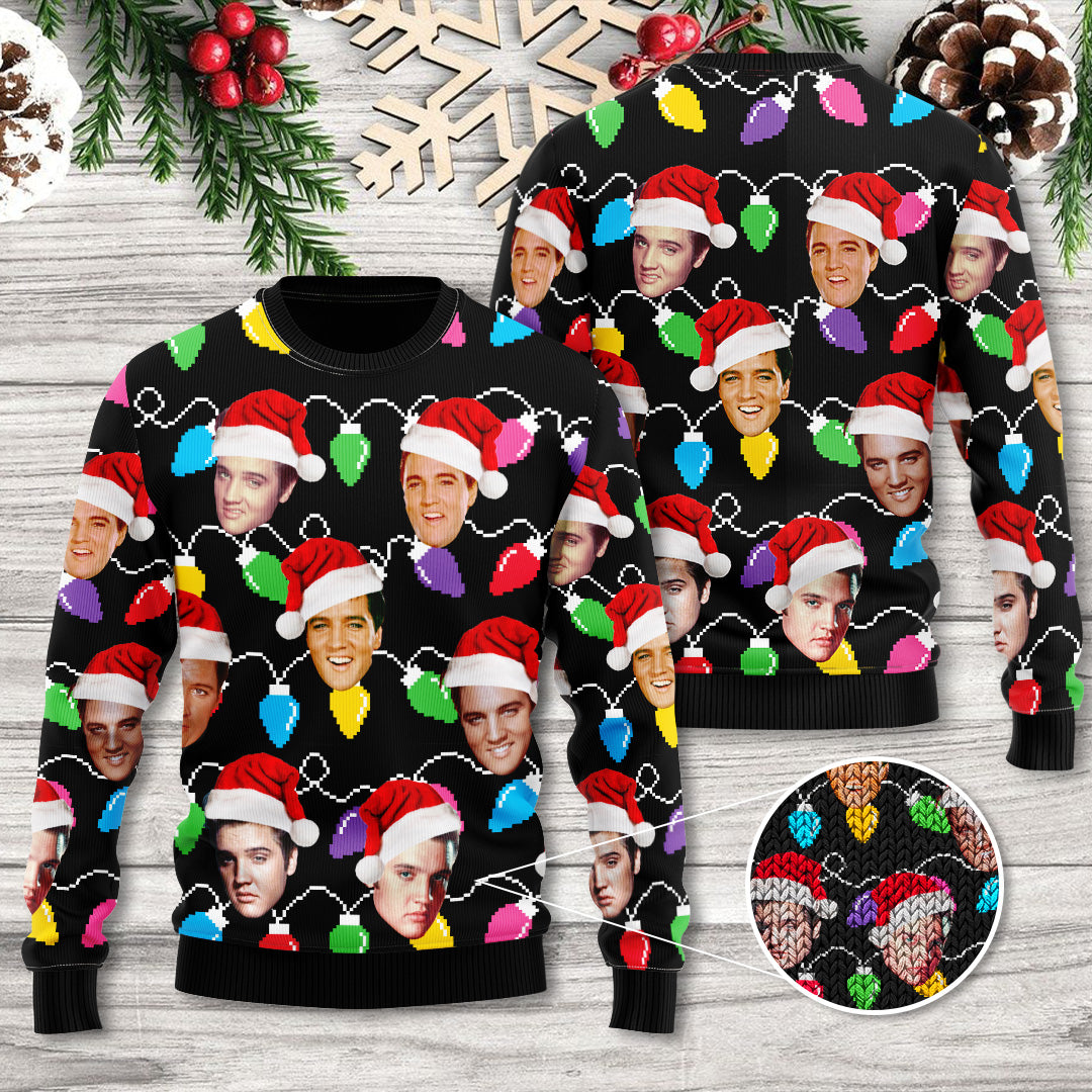 Elvis Presley Ugly Sweater – TANTN 8237