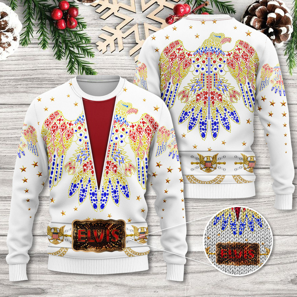Elvis Presley Ugly Sweater – TANTN 9657