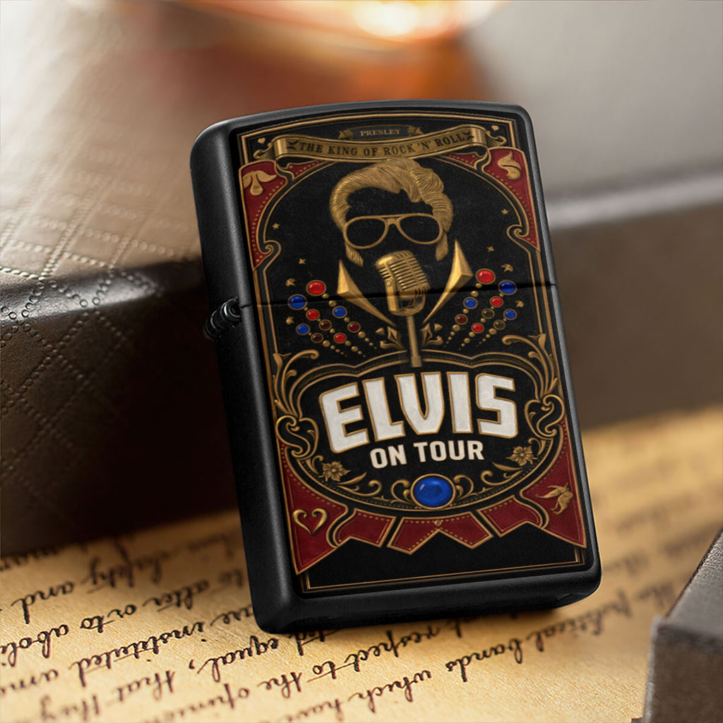 Elvis Presley Zippo Lighter Case (No Insert) – TMTHU3090