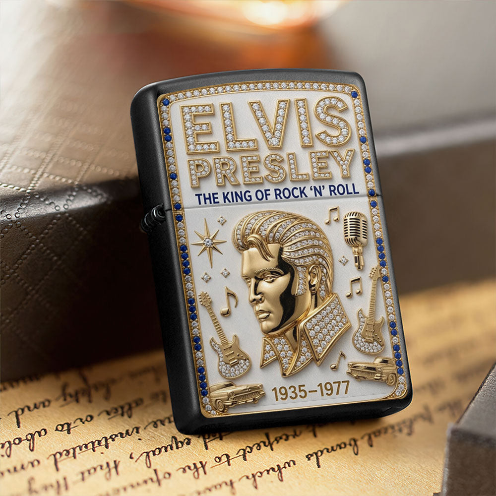 Elvis Presley Zippo Lighter Case (No Insert) – TANTN23784