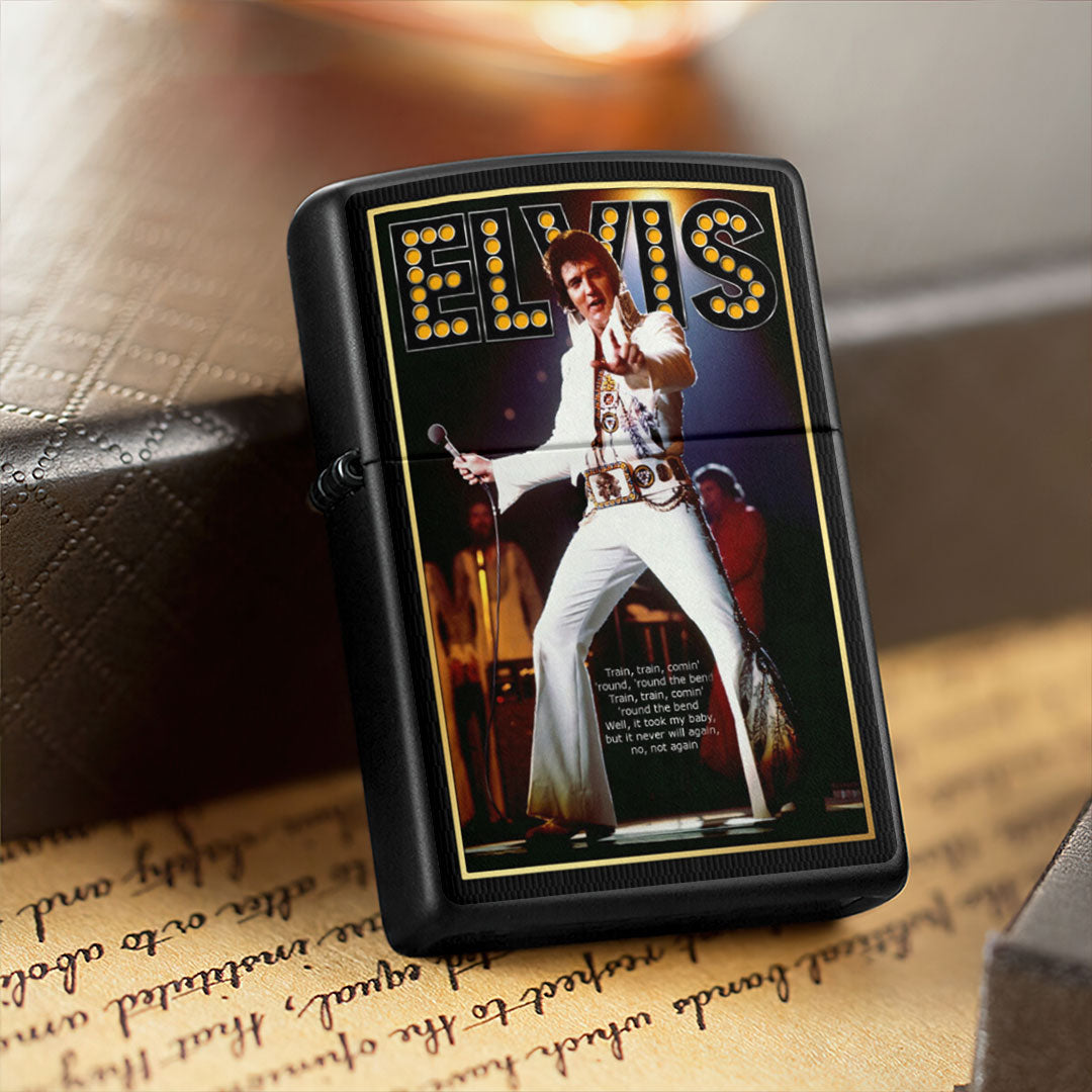 Elvis Presley Zippo Lighter Case (No Insert) – HOATT13519