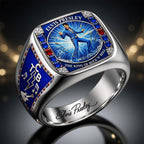 Elvis Presley 3D Engraved Ring – HOATT18850