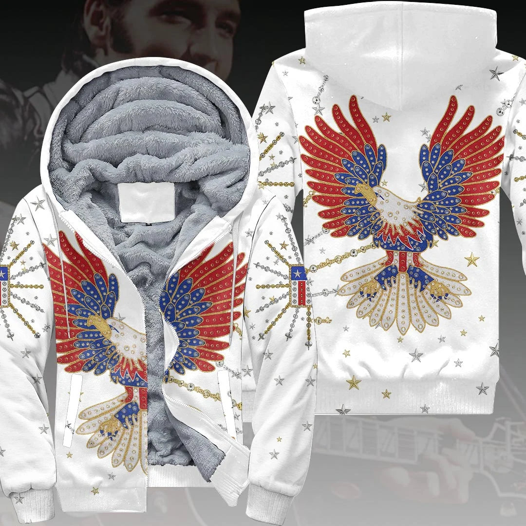 Elvis Presley 3D Fleece Zip Hoodie – HOATT21156