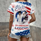 Elvis Presley 3D Women's V-Neck T-Shirt – HOATT17596