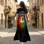 Elvis Presley Short Sleeve Maxi Dress – HOATT20008