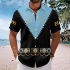 Elvis Presley Short Sleeve Button-Down Shirt – HOATT20948