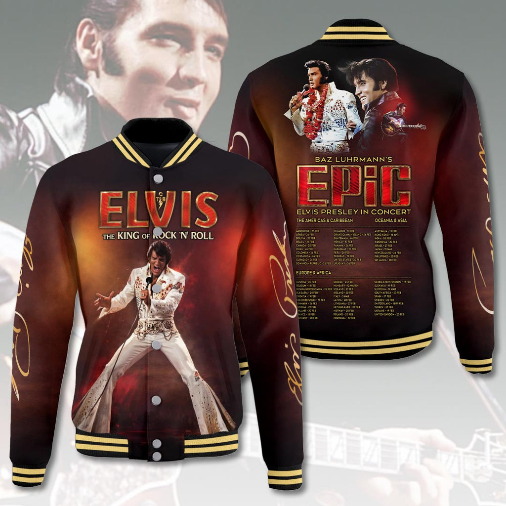 Elvis Presley Varsity Jacket – HOATT17339