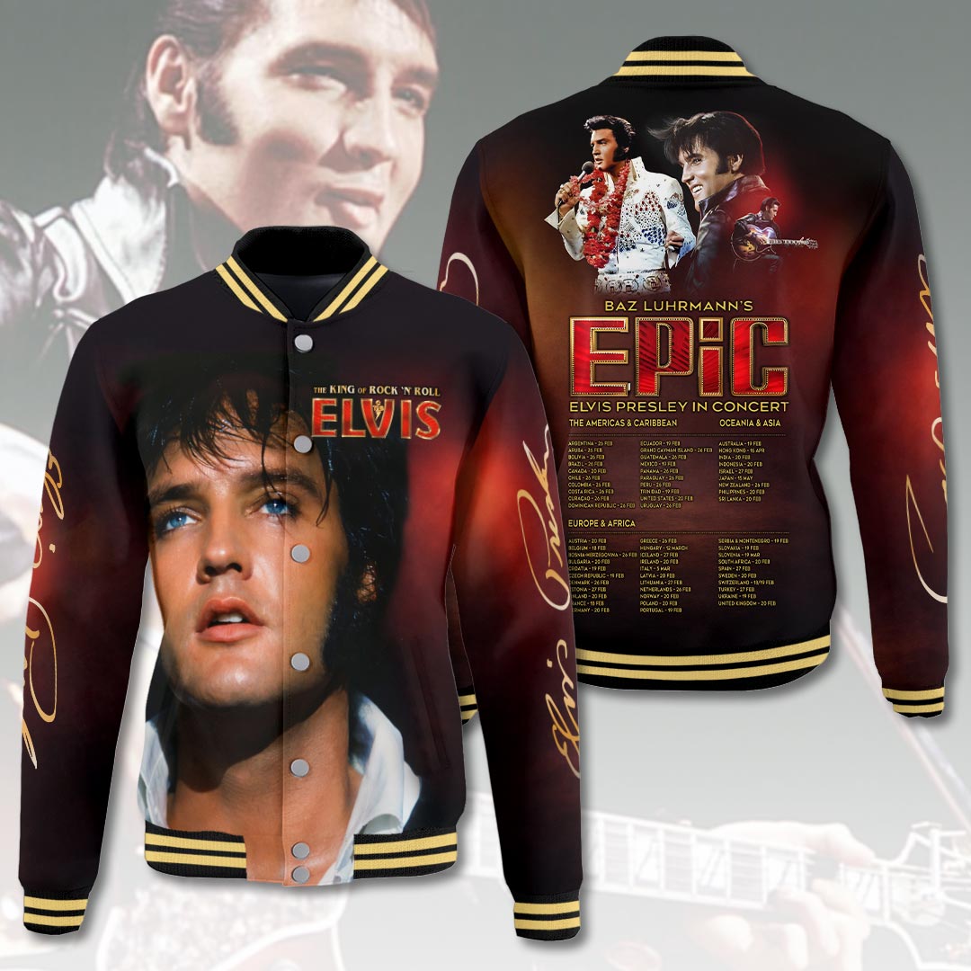 Elvis Presley Varsity Jacket – HOATT17428