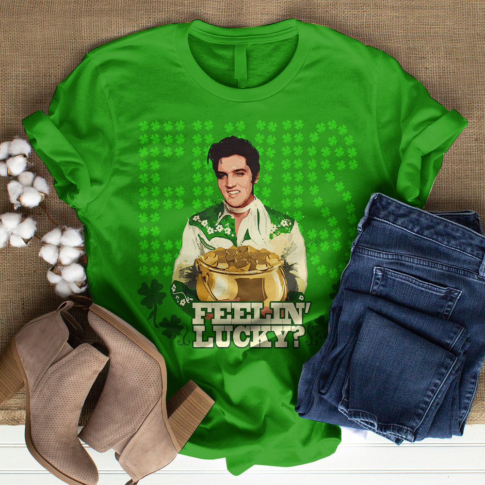 Elvis Presley x St. Patrick's Day 3D Apparel – VANDH 4262