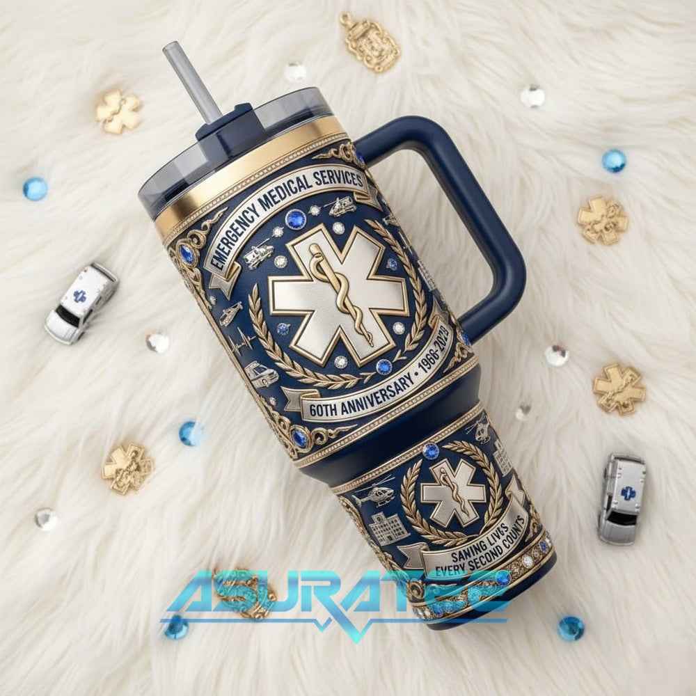 Emergency Medical Services 60th Anniversary Special YETI Tumbler