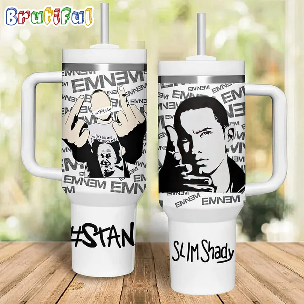 Eminems Music Fan Gift Stanley Tumbler 40oz