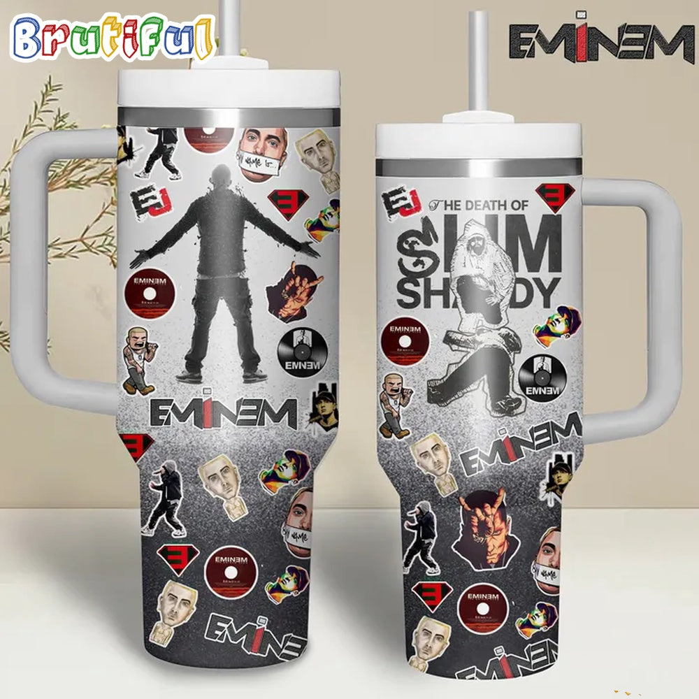 Eminems Music Fan Graphics Design Stanley Tumbler 40oz
