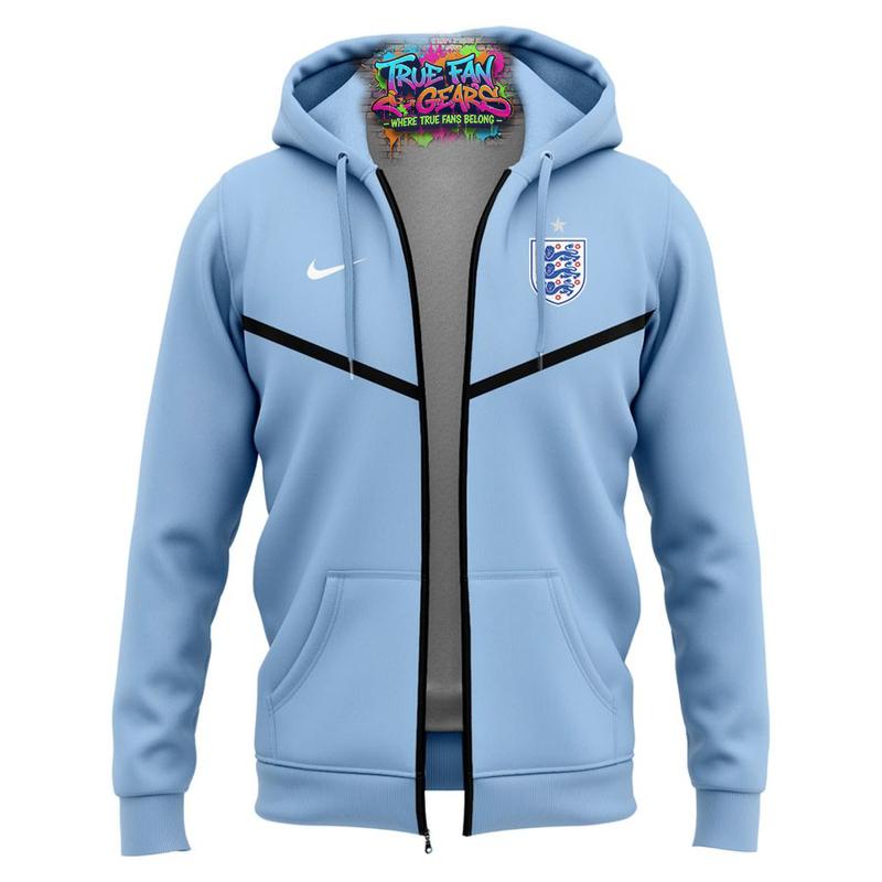 England National Football Team World Cup 2026 Limited Edition Zip Hoodie