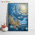 Eric Church Choctaw Grand Theater Durant Ok Event March 16 2024 Wall Art Poster Canvas