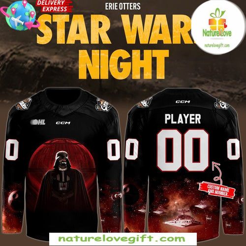Star Wars Night Jersey 2026 Erie Otters Hockey