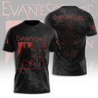 Evanescence Tour 2026 3D Apparel – TANTN25523