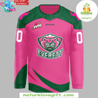 Everett Silvertips 2026 Pink in the Rink Hockey Jersey