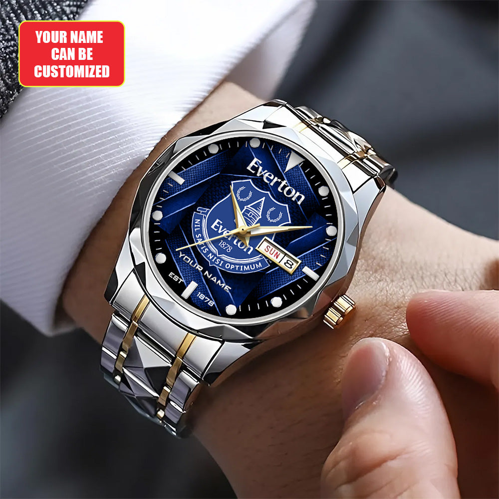 Personalized Everton FC Alloy Luxury Quartz Watch – TANTN20269