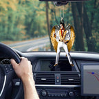 Elvis Presley Custom Shape 2-sided Acrylic Car Ornament – HOATT 6949