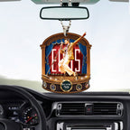 Elvis Presley Custom Shape 1-sided Acrylic Car Ornament – MAITM 9281