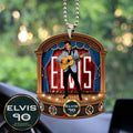 Elvis Presley Custom Shape 2-sided Acrylic Car Ornament – MAITM 9282
