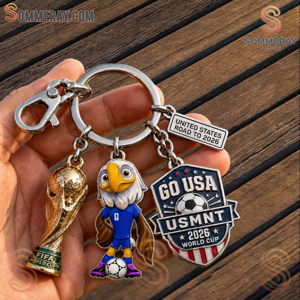 FIFA World Cup 2026 Mascots United States - Canada - Mexico Keychains
