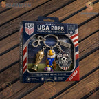 FIFA World Cup 2026 Mascots United States - Canada - Mexico Keychains