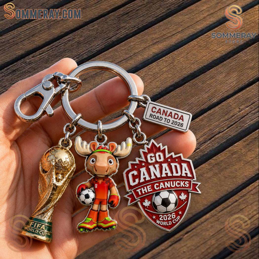 FIFA World Cup 2026 Mascots United States - Canada - Mexico Keychains
