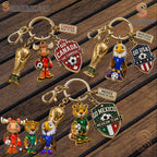 FIFA World Cup 2026 Mascots United States - Canada - Mexico Keychains