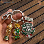 FIFA World Cup 2026 Mascots United States - Canada - Mexico Keychains