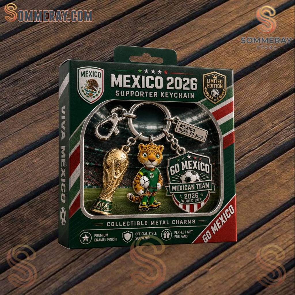 FIFA World Cup 2026 Mascots United States - Canada - Mexico Keychains