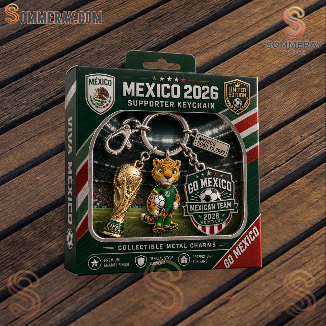 FIFA World Cup 2026 Mascots United States - Canada - Mexico Keychains