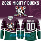 Fayetteville Marksmen 2026 Mighty Ducks Night Special Hockey Jersey