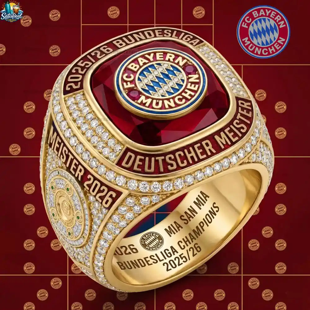 Fc Bayern Munich Champions Bundesliga Meister 2026 Ring