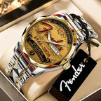 Fender 80th Anniversary Alloy Luxury Quartz Watch - TANTN24917