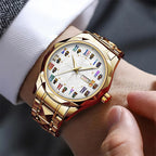 Final Fantasy Alloy Luxury Quartz Watch - GNE7678