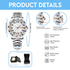 Final Fantasy Alloy Luxury Quartz Watch - GNE7678
