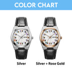 Final Fantasy Leather Alloy Watch - GNE7680