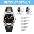 Final Fantasy Leather Alloy Watch - GNE7682