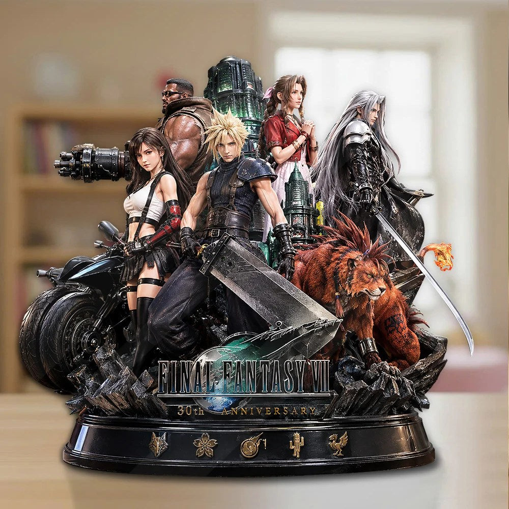 Final Fantasy VII 30th Anniversary Custom Shape Acrylic Plaque – GNE8749
