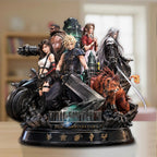Final Fantasy VII 30th Anniversary Custom Shape Acrylic Plaque – GNE8749