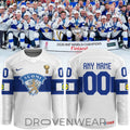 Finland 2026 World Champion Custom Ice Hockey Jersey